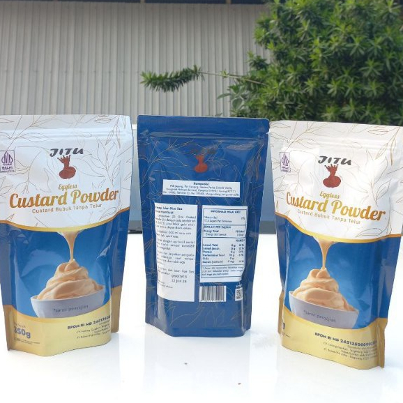 

Custard Powder JITU 350gram POUCH / Custard Bubuk Tanpa Telur