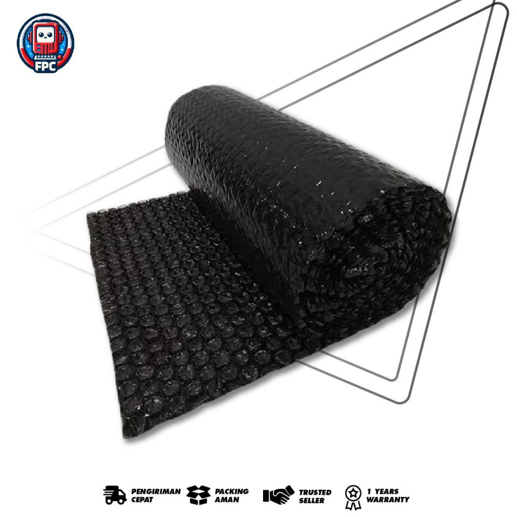 

BUBBLE WRAP ROLL METERAN (62,5 x 100 CM) BUBLE WRAP HITAM - Small