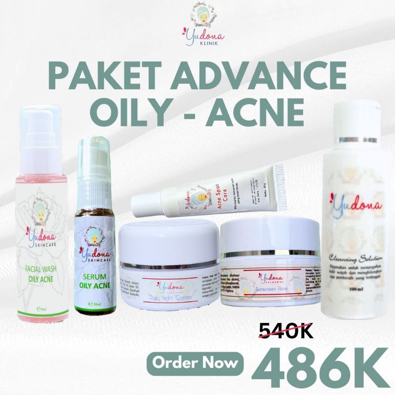 Paket Yudona Advance Oily - Acne