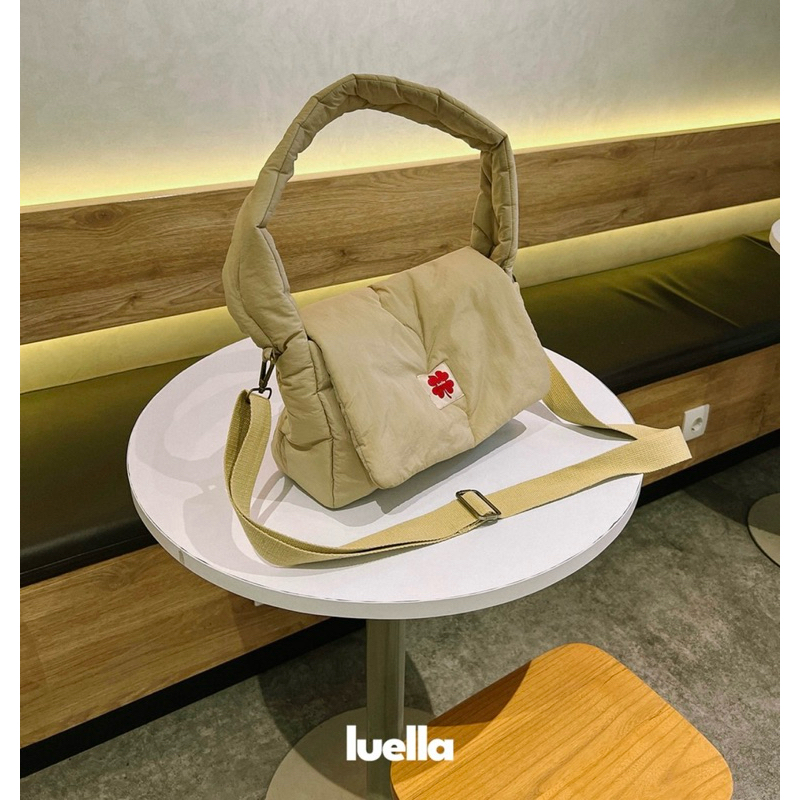 LUELLA -  Anonimite Puffer Bag in Macadamia Beige