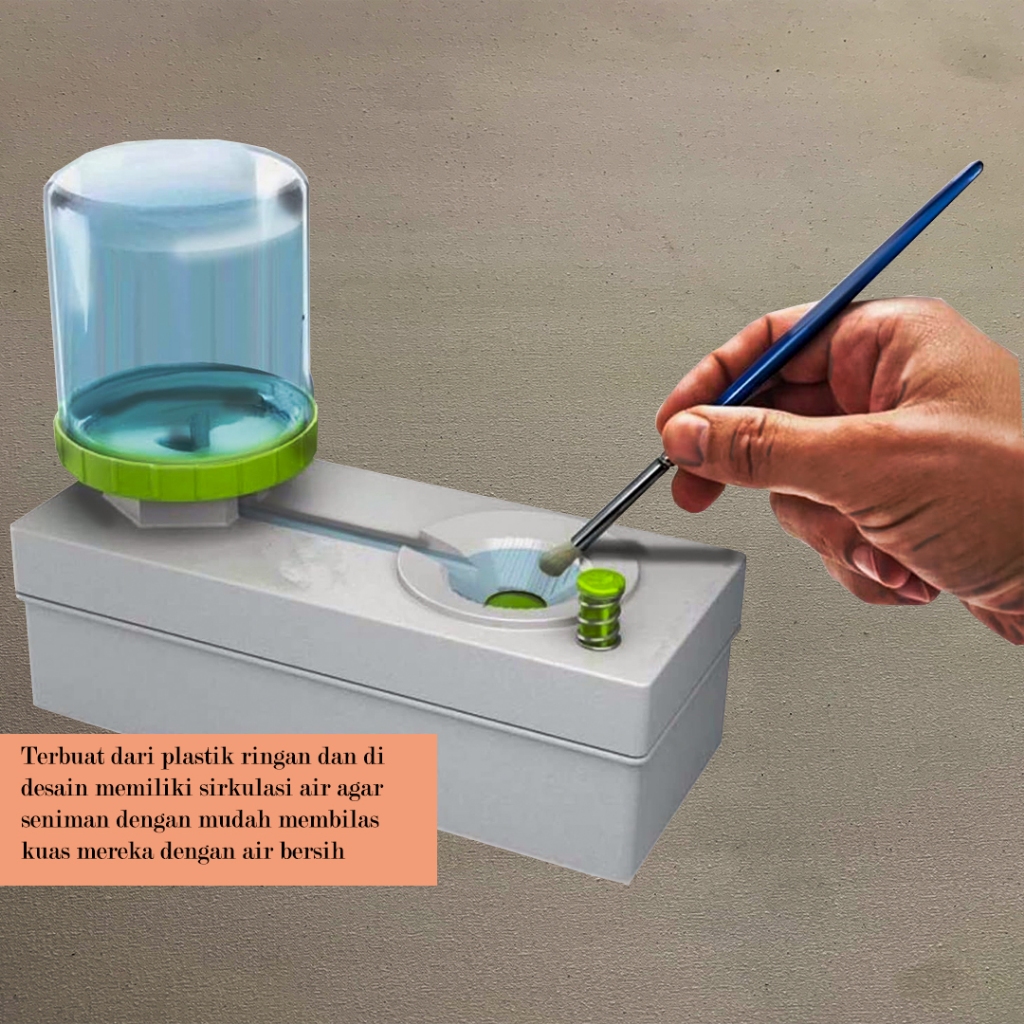 

Brush Washer / Tempat Cuci Kuas / Brush Cleaner