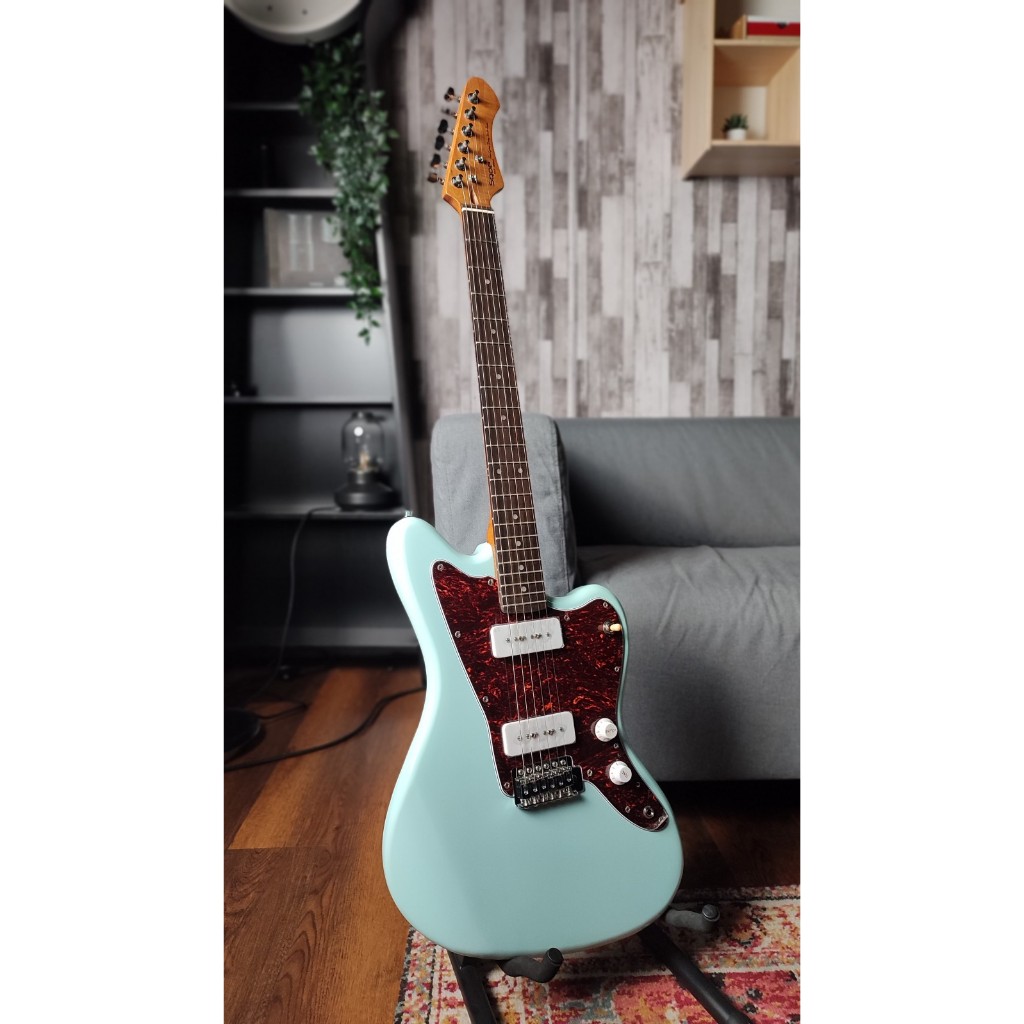 SQOE JM300 ROASTED MAPLE SERIES IN SONIC BLUE