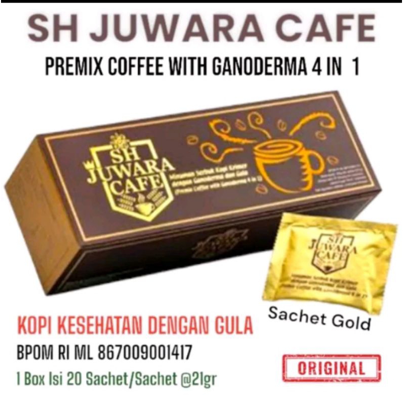 

KOPI SH JUWARA CAFE menghilangkan migrain,mencegah stress