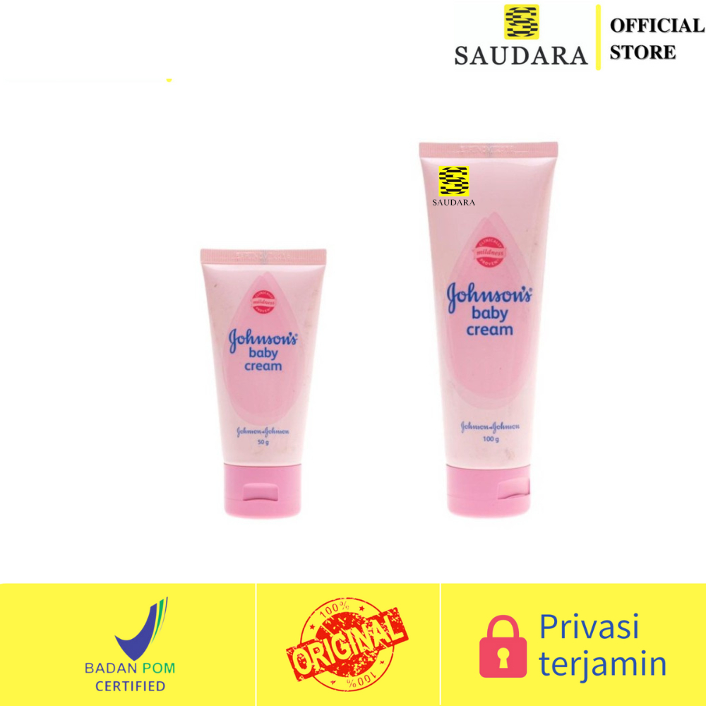 Johnson's Baby Cream50 Gr, Johnson's Baby Cream 100 Gr