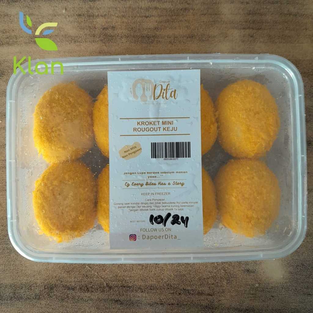 

DAPOER DITA KROKET ROUGOUT KEJU PREMIUM ISI 8/ KROKET ROGUT KEJU PREMIUM (NO MSG)