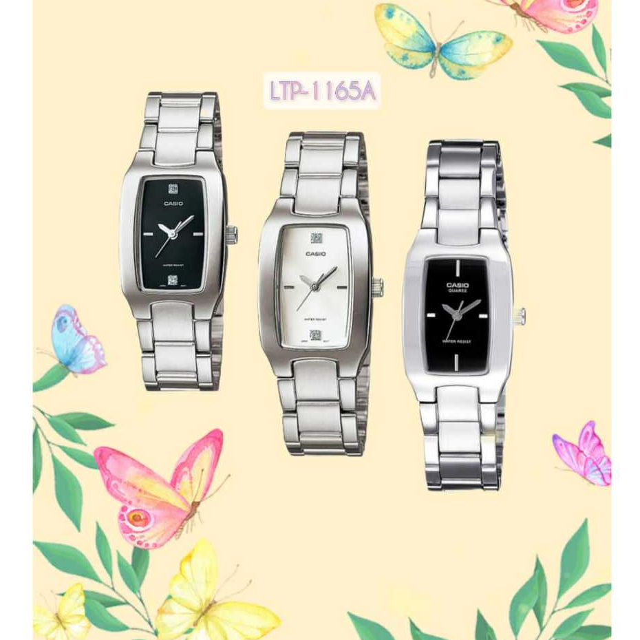 CASIO JAM TANGAN RANTAI WANITA LTP-1165A ORIGINAL GARANSI RESMI