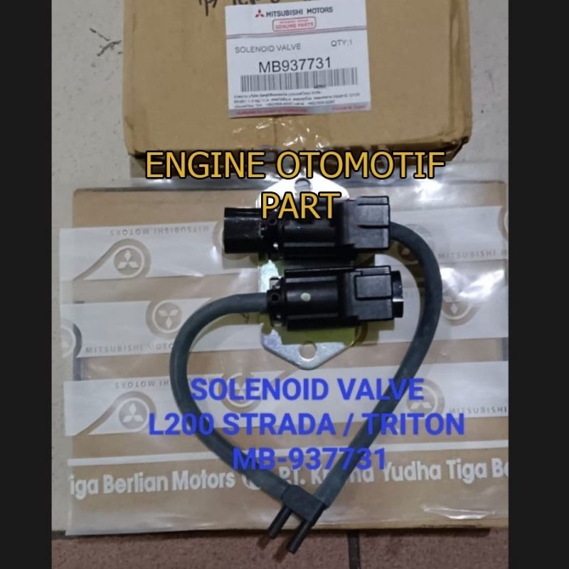 SWITCH SOLENOID VALVE IDLE UP 4X4 L200 STRADA TRITON MB-937731 OEM