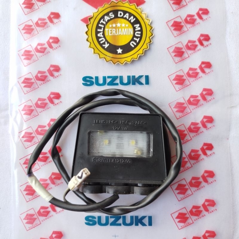 lampu led plat nomor suzuki gsx s150 gsx r150 original