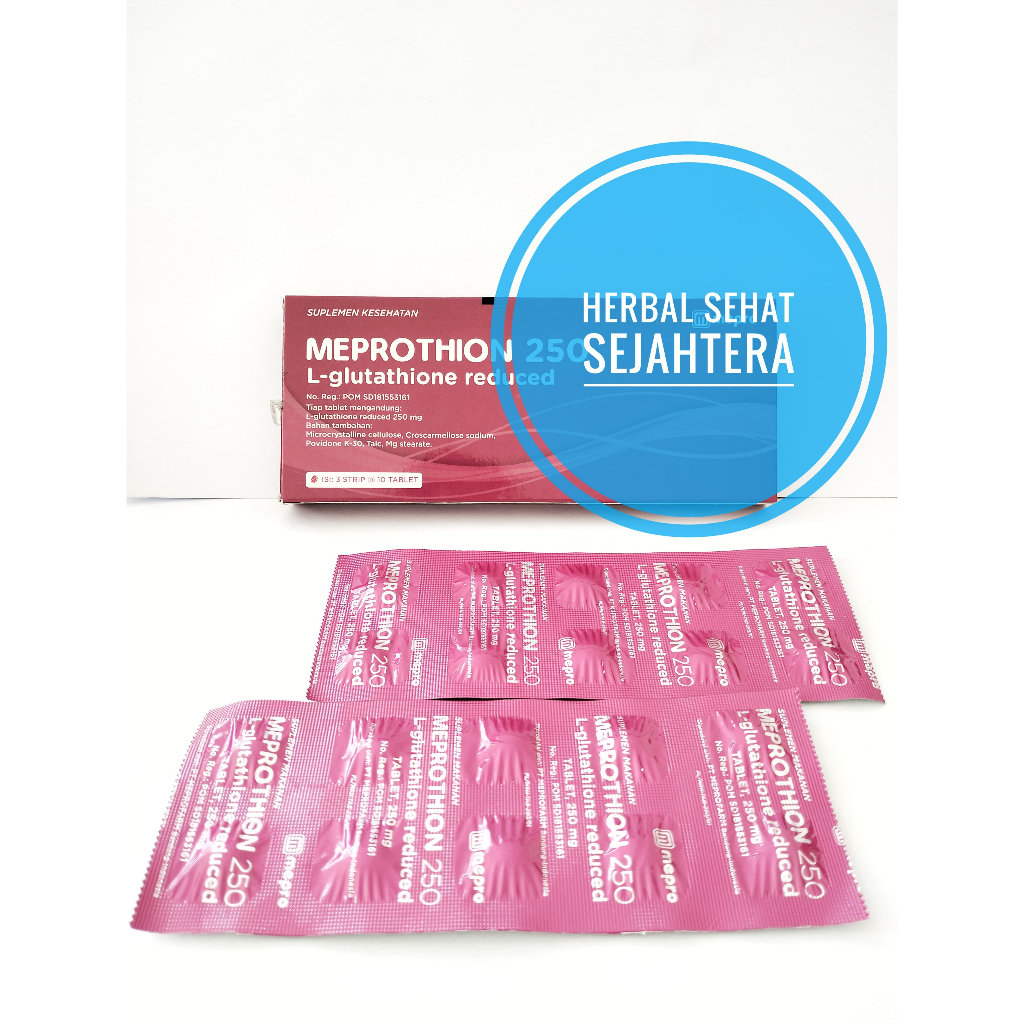 MEPROTHION 250 Meprothion 250 meprothion glutathione 250 mg - Kesehatan Kulit