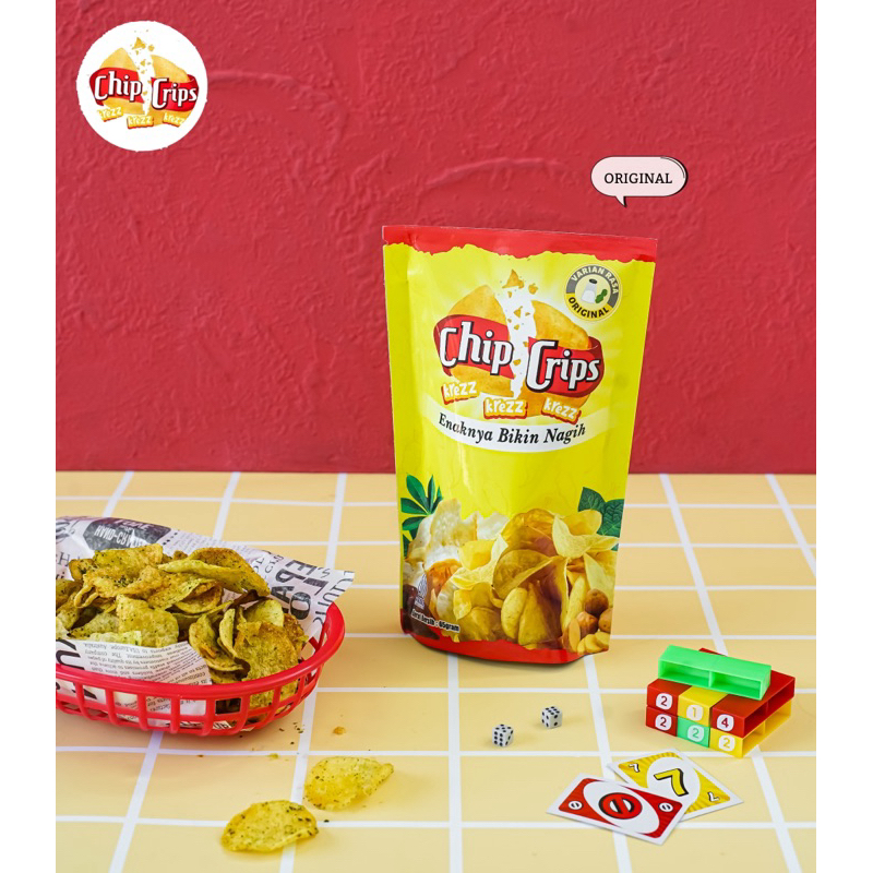 

Chip Crips 100% kentang tanpa tepung