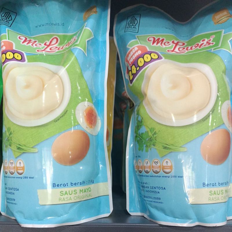 

MC Lewis saus mayonaise Original 1kg