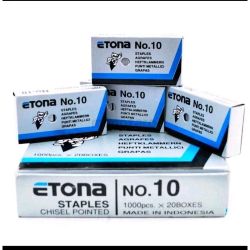 

ISI STAPLES ANAK HEKTER ETONA no 10 (20BOX KECIL)