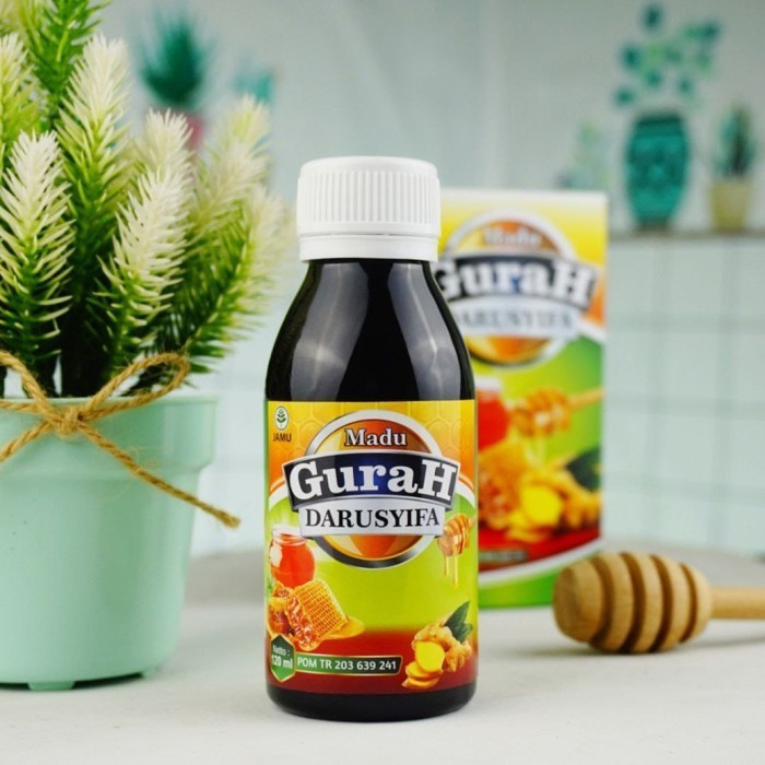 Madu Gurah Flu dan Batuk Plus Daun Saga Darusyifa