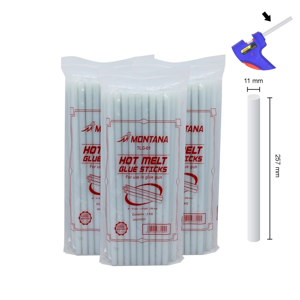 

REFIL GLUE STICK TLG-01 BESAR / ISI LEM TEMBAK/ LEM BAKAR MURAH
