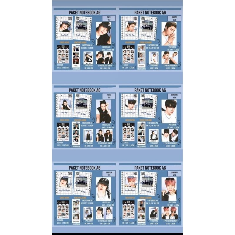 [PO] Nootbook NCT Dream dan NCT 127