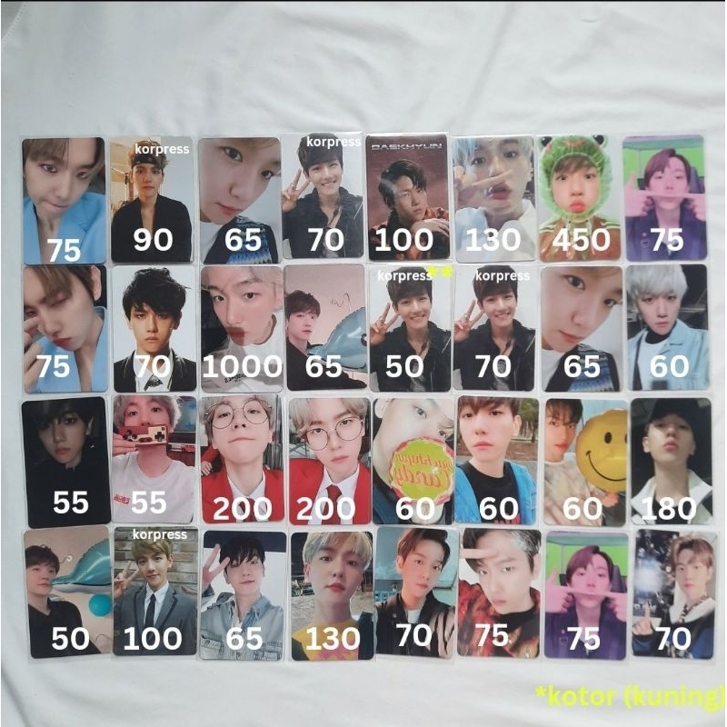 pc album baekhyun exo photocardvivacegrowl universe mama b magnet dftf addicted whippinfroggy superm