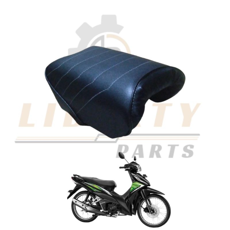 Jok motor anak/Jok boncengan anak Revo fit 110 Warna hitam