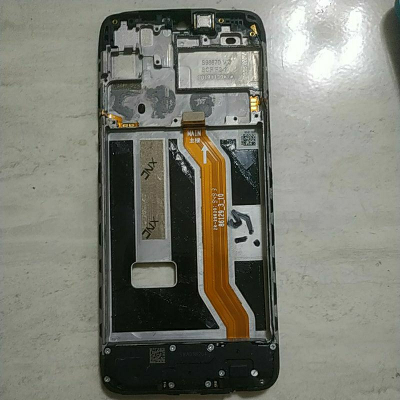 frame FULSET bekas ori realme 5i