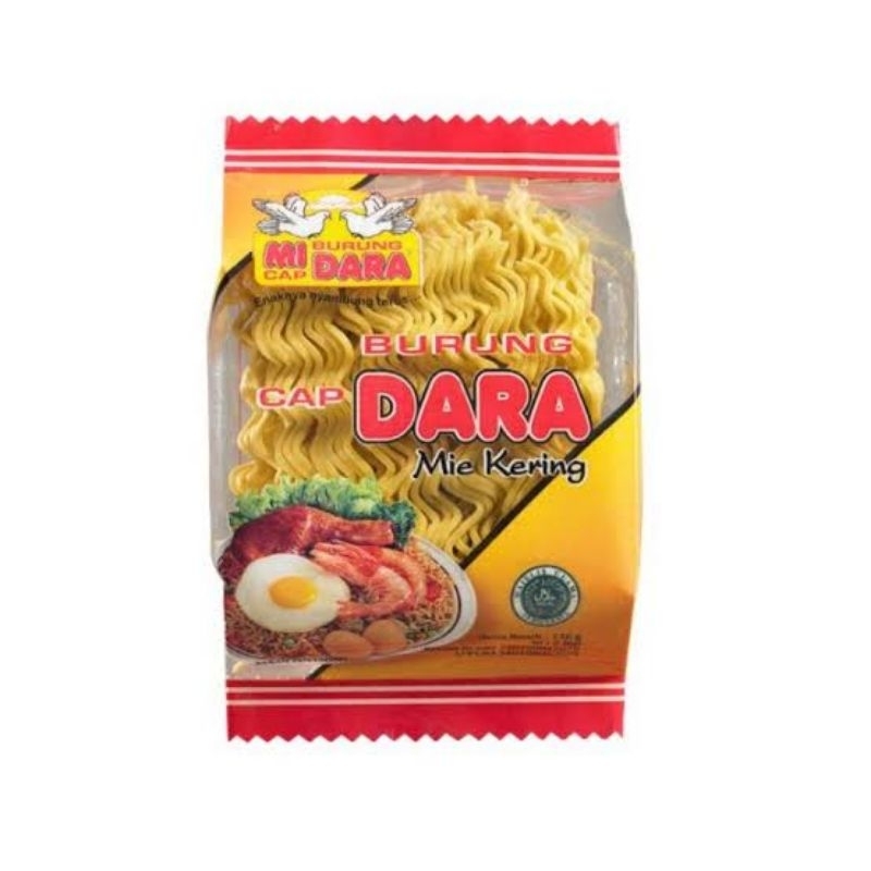 

Mie Kering Gandum CAP BURUNG DARA (136gr isi 2 biji)