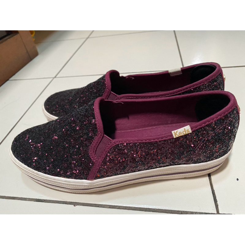 Keds X Kate Spade Glitter Shoes