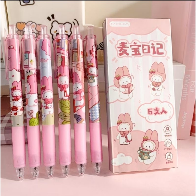 

PULPEN GEL MEKANIK MOTIF RABBIT / BALLPOINT MEKANIK 0.5MM ATK