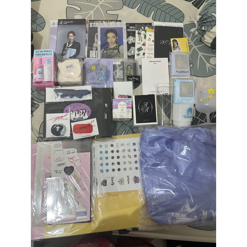 AESPA Official MD Merch Merchandise my first page 2nd 3rd Anniversary My world Sg24 POTD exhibition 