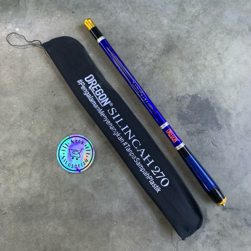 Joran tegek pancing oregon silincah