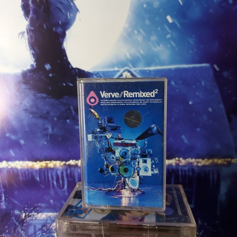 Kaset Pita VERVE REMIXED 2 (Original Rilisan Indonesia) - Kompilasi Jazz Electronic House DJ Spinna 