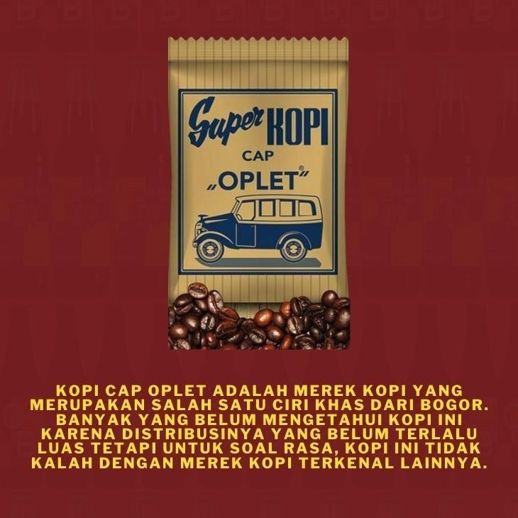 

kopi oplet/kopi hitam tanpa gula cap oplet kopi sachet kecil/pack
