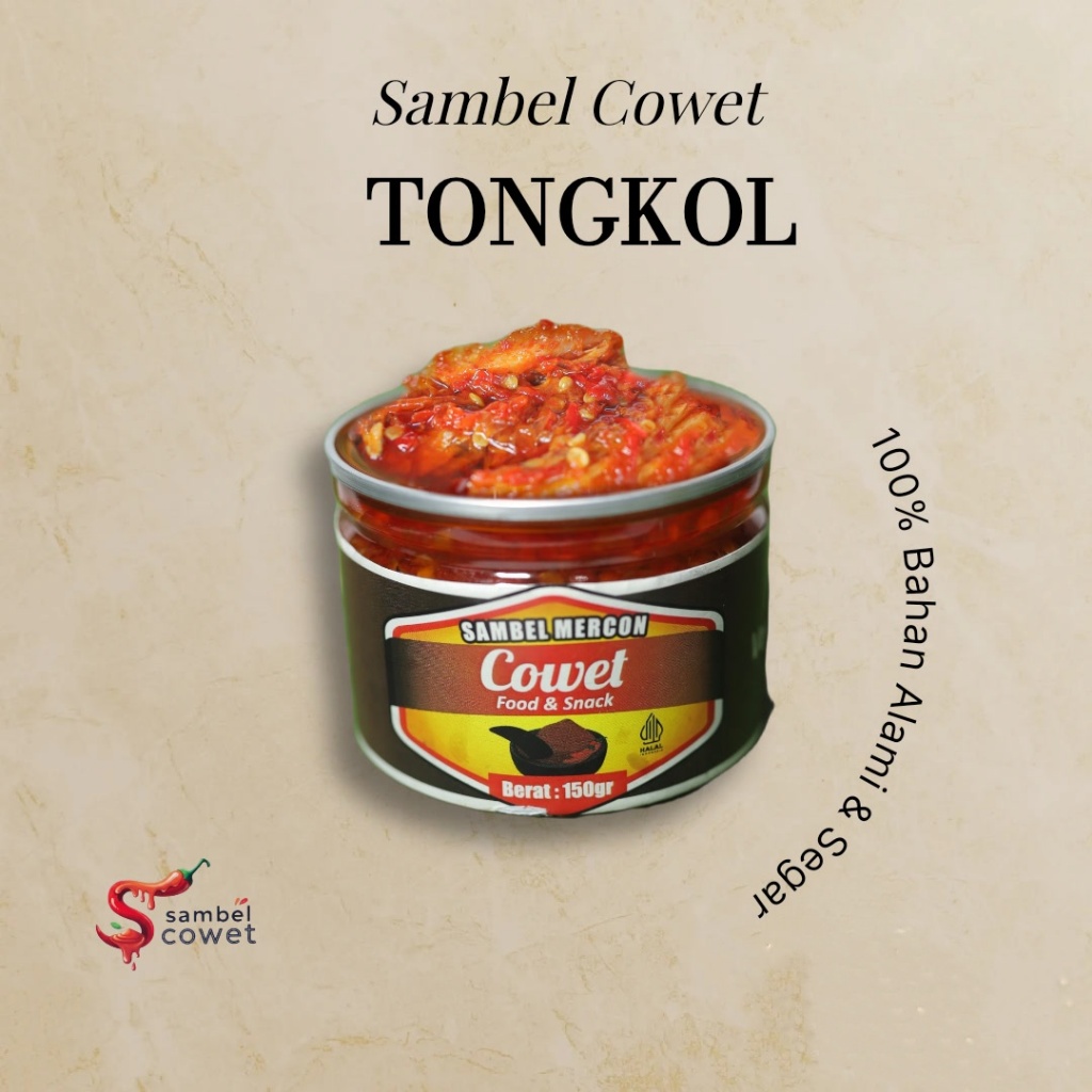 

Sambal cowet - sambal tongkol 150gr