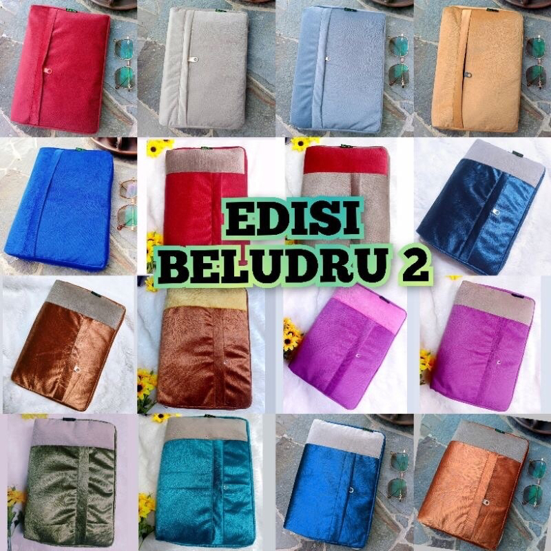 

SAMPUL COVER bahan BELUDRU PREMIUM UNTUK ALQURAN+ saku HADIST, DLL (motif sesuai gambar) COD 354