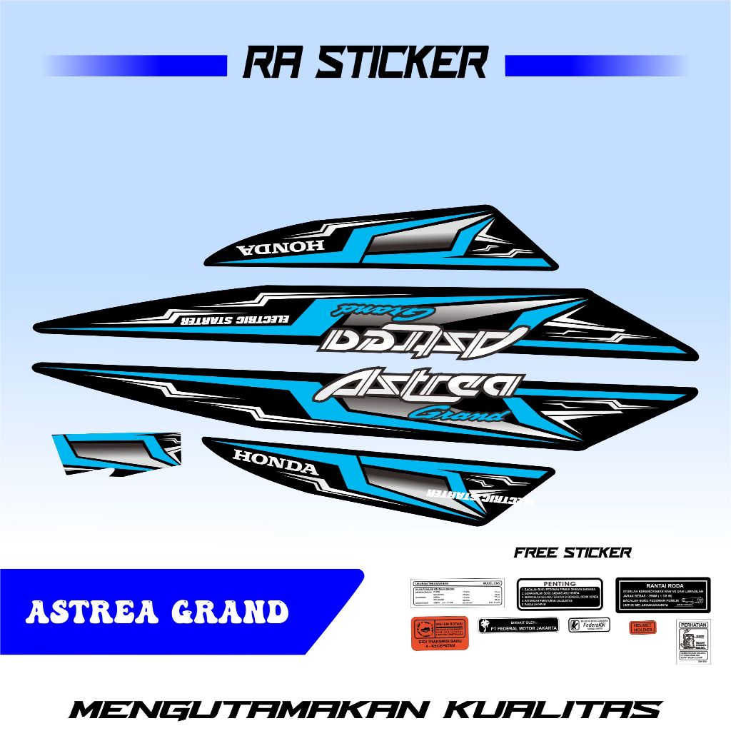 [COD] STRIPING ASTREA GRAND, STRIPING DREAM, ASTREA GRAND, STRIPING ASTREA TERBARU, STRIPING ASTREA 