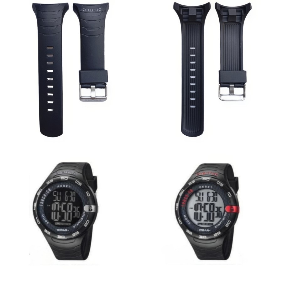 Tali Jam Tangan Digitec 8106 DG-8106 Strap Rubber Digitec 3106 DG 3106