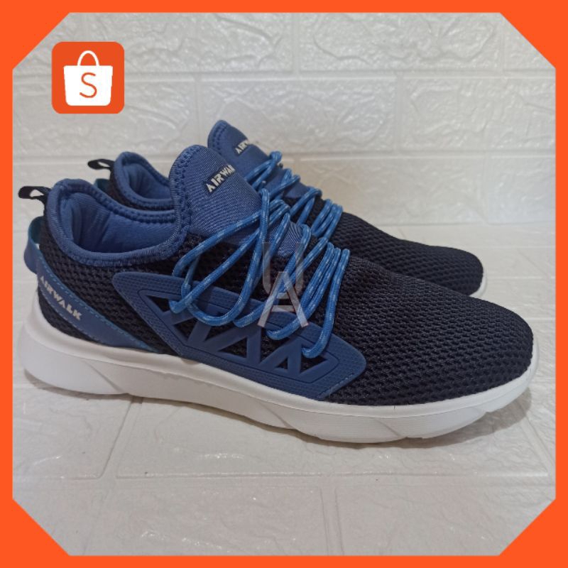 Sneaker Pria Slip On AIW Air walk  Na ul Men's Shoes Sepatu Original