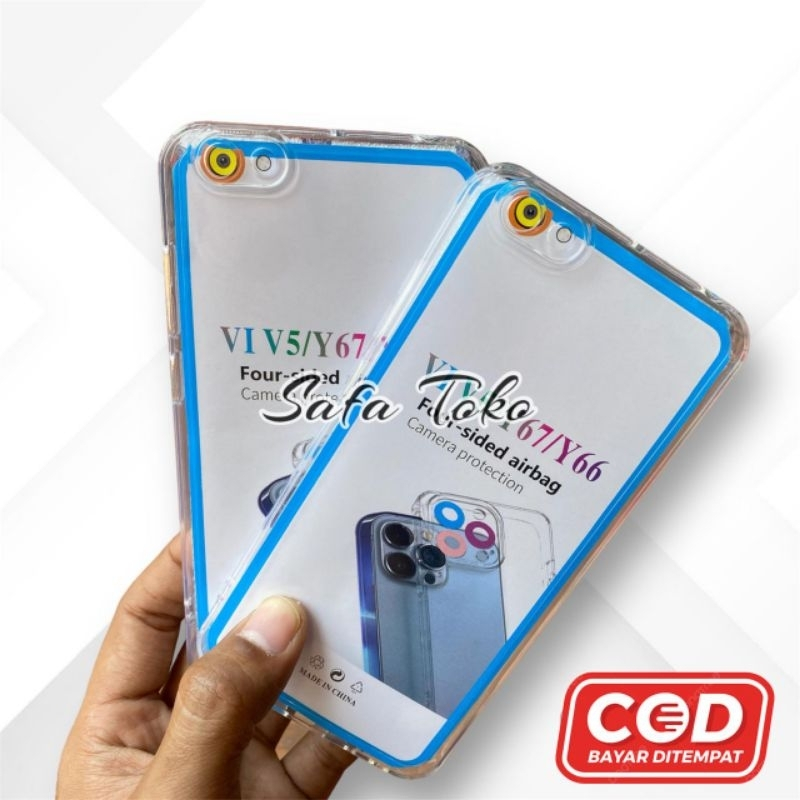 Case Airbag Vivo Y65 / Vivo 1719 Softcase Bahan Lentur