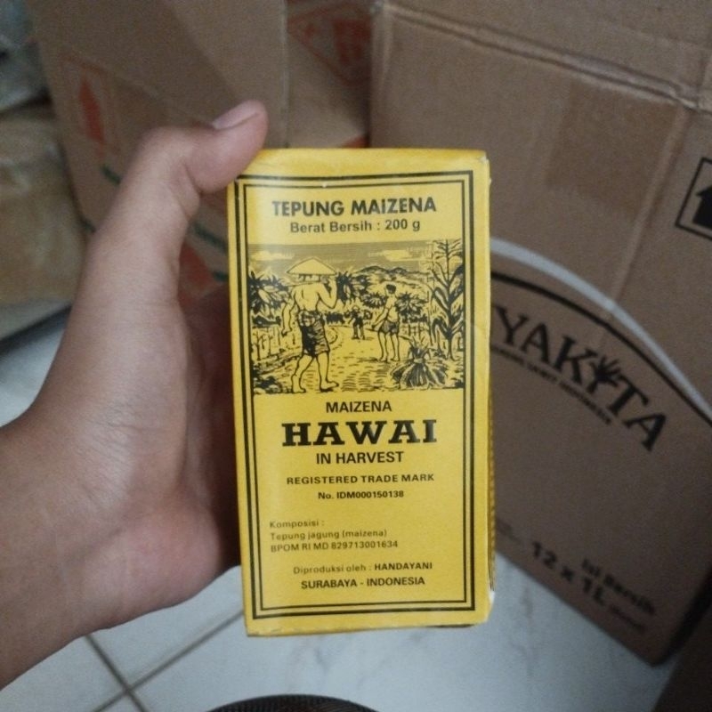 

Tepung Maizena Hawai 200g