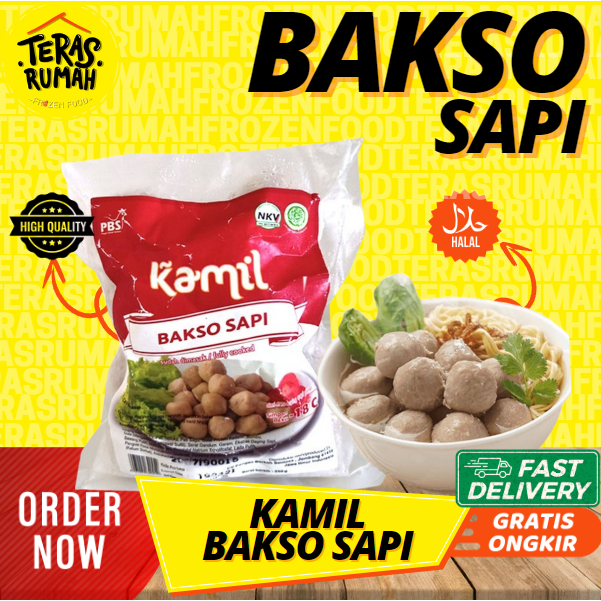 

KAMIL - BAKSO SAPI 500gr