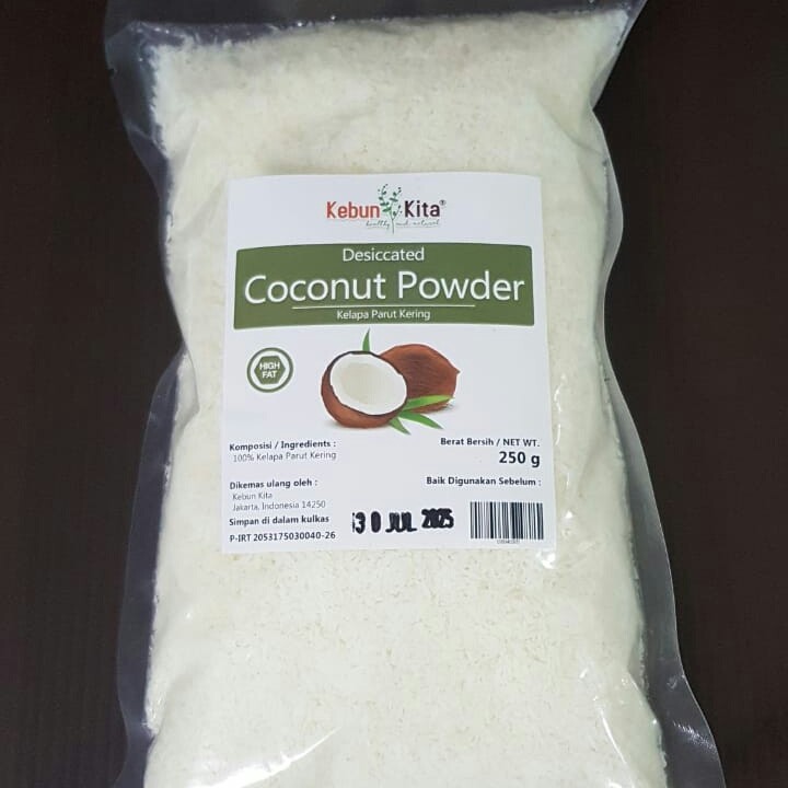 

Kebun Kita Desiccated Coconut 250 gr / Kelapa Parut Kering