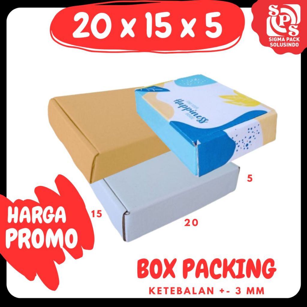 

Box 20x15x5 LS karton/Kardus Packing/hampers/polos/pakingonline