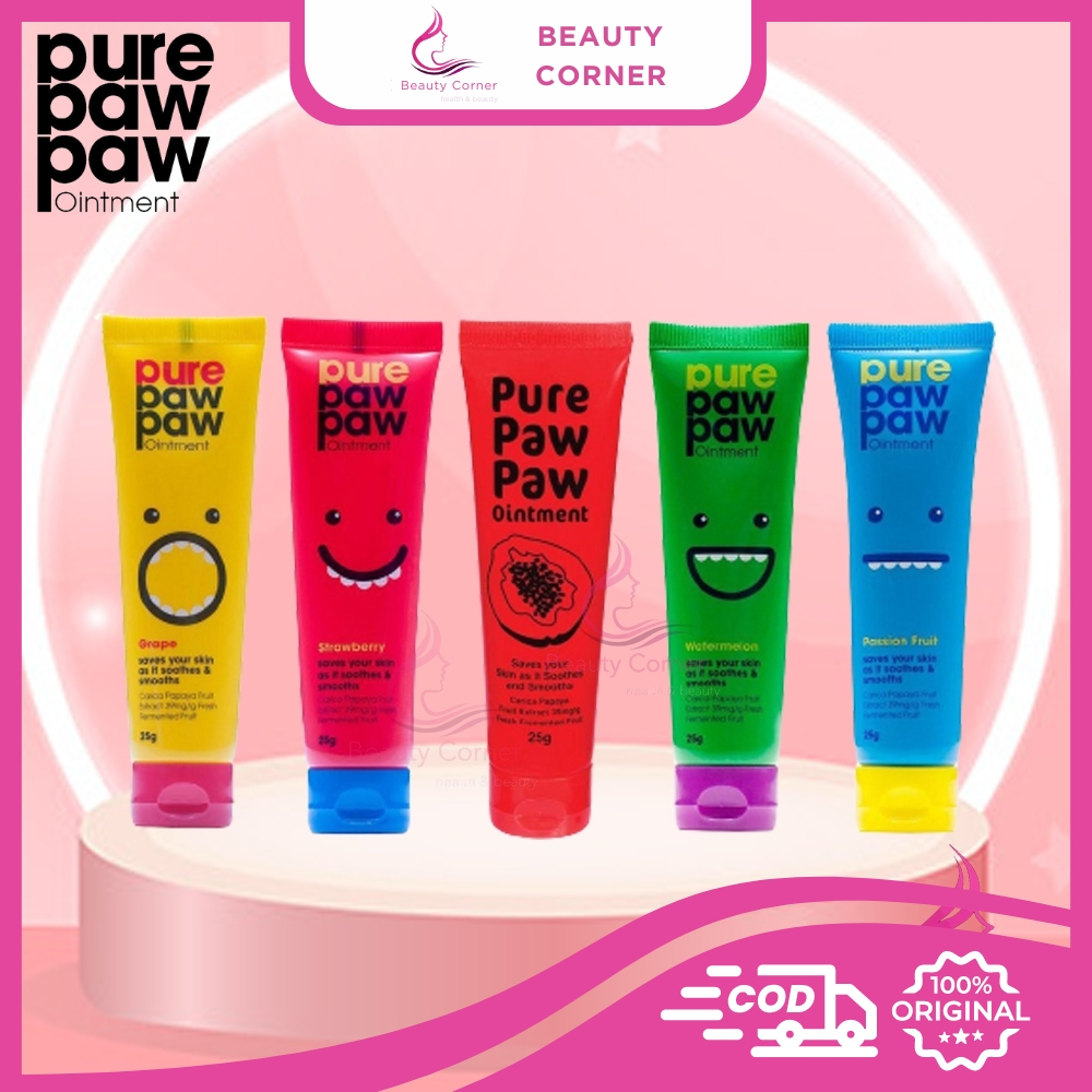 Pure Paw Paw Ointment Lip Balm 100% Original BPOM - 25gr