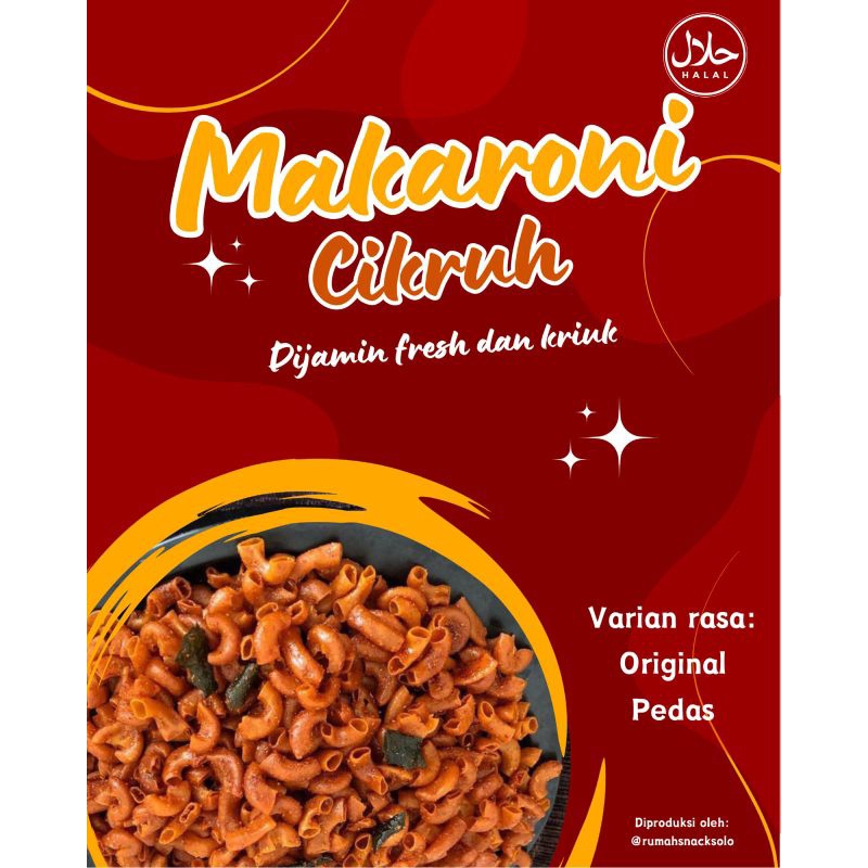 

MAKARONI CIKRUH CAMILAN MAKARONI PEDAS ENAK