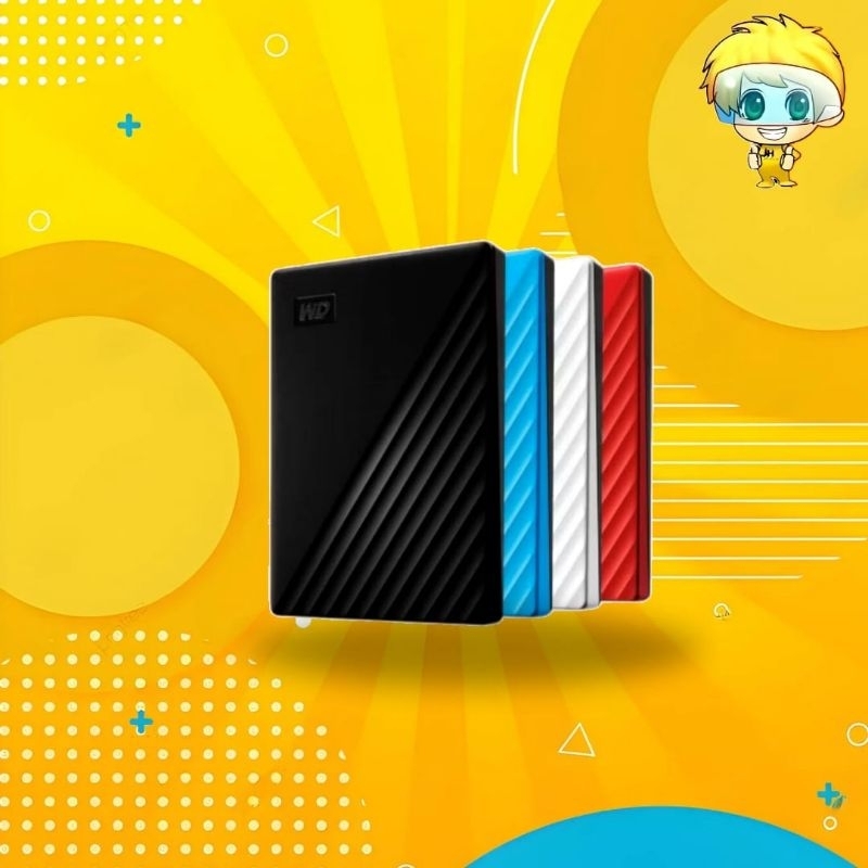 Harddisk External WD My Passport 4TB - Harddisk External WD