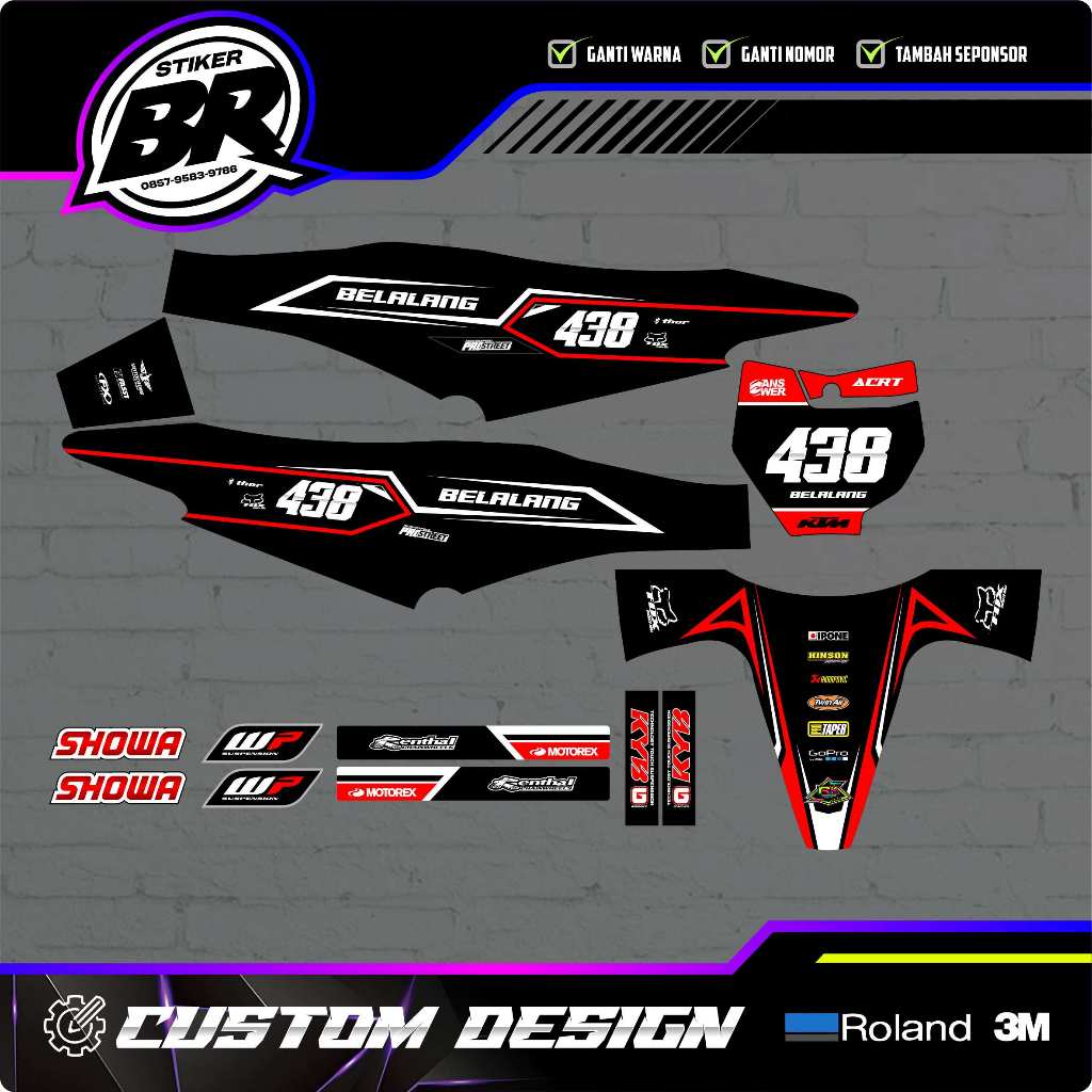 DECAL RBT JUPITER Z FREE CUSTOME DESAIN