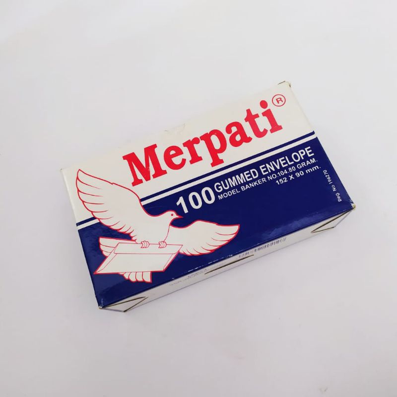 

Amplop Merpati isi 100 lembar