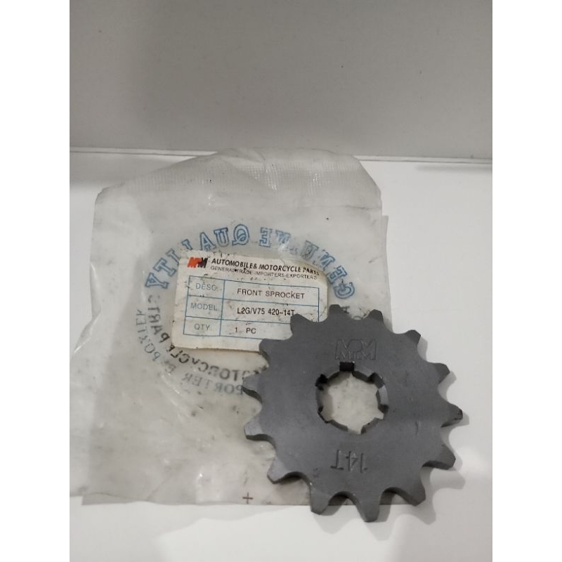Gir Gear Depan L2G V75 420 14T MPM