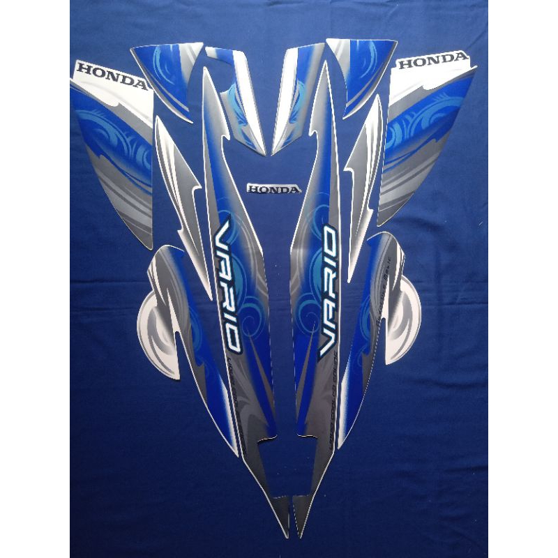 list stiker Vario cw karbu 110 2013 putih abu