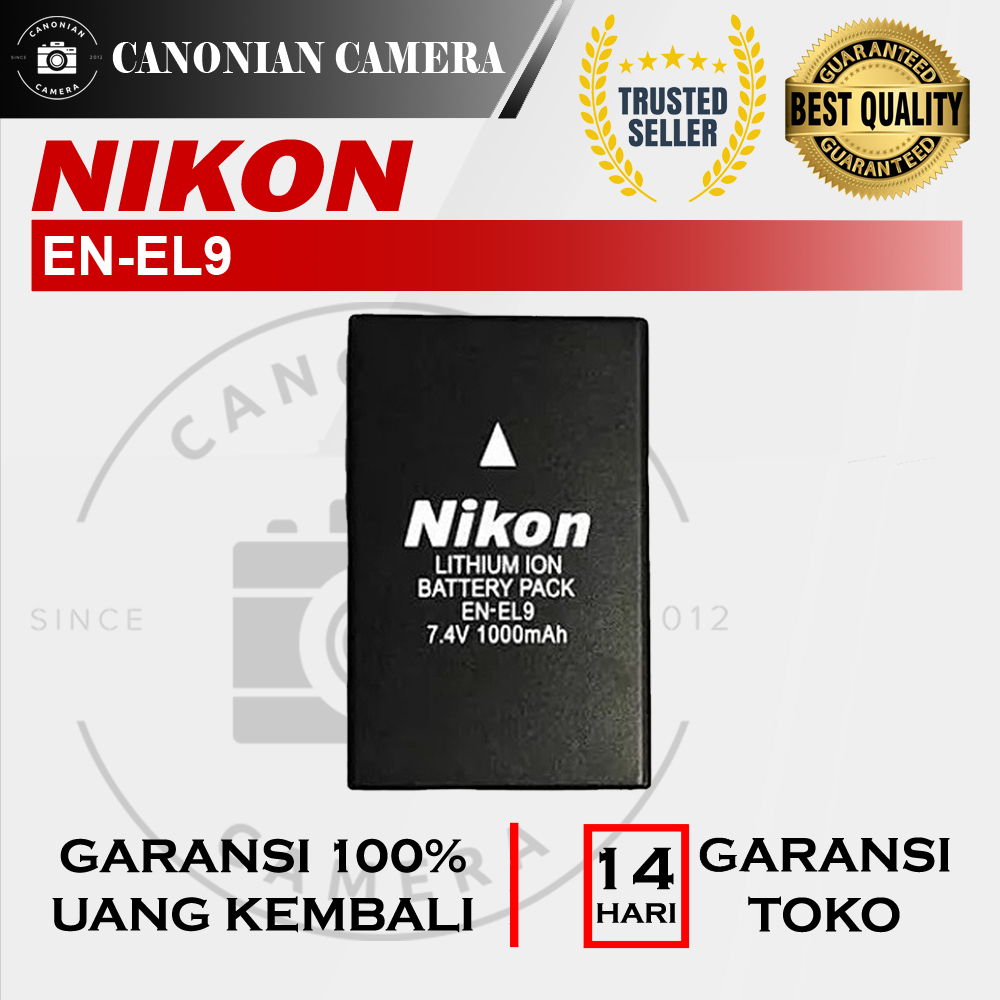 Battery Baterai Batre Nikon EN-EL9 For Nikon D3000 D5000