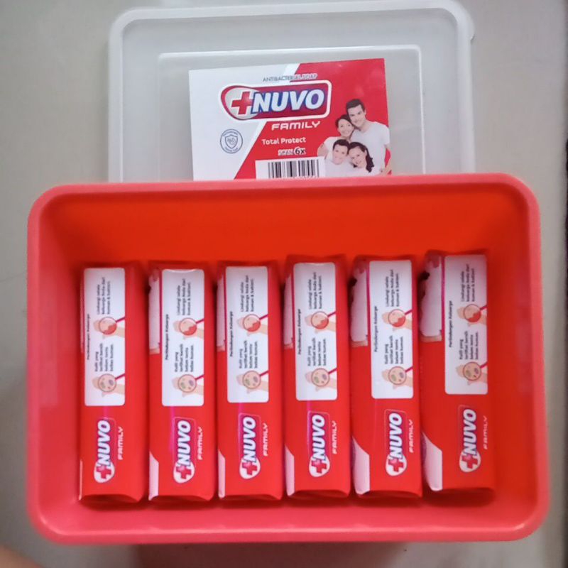 sabun Nuvo + tepak