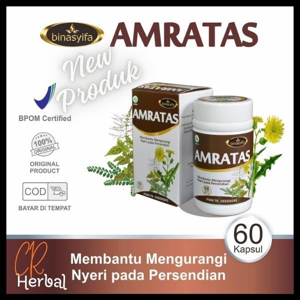 AMRATAS Obat Asam Urat Rematik Pegal Linu Mengatasi Nyeri Sendi