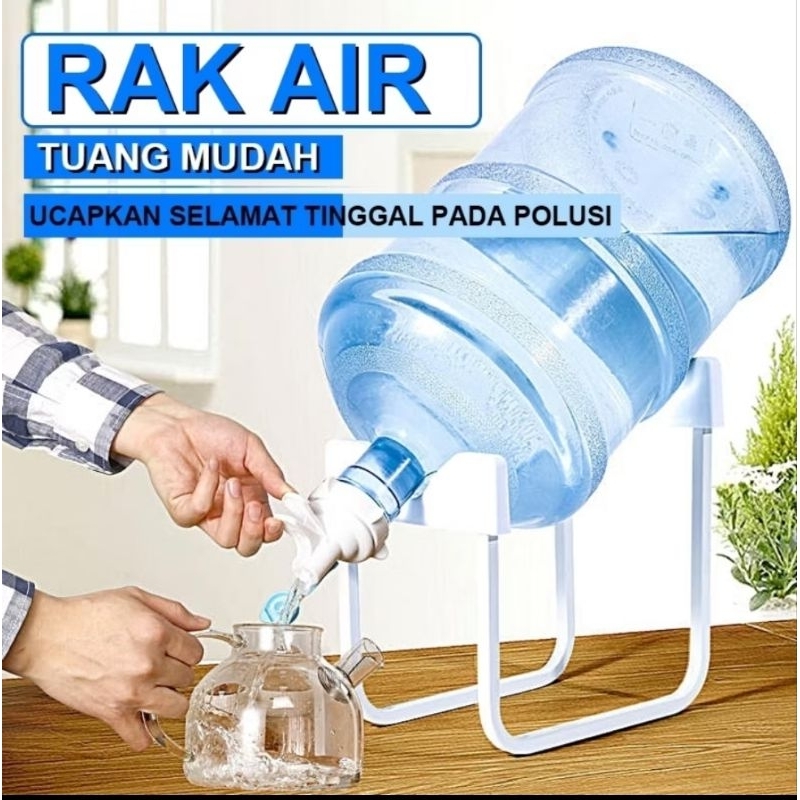 Rak Galon U | Rak Galon Model U | Rak Galon Aqua1 set rak galon + kran